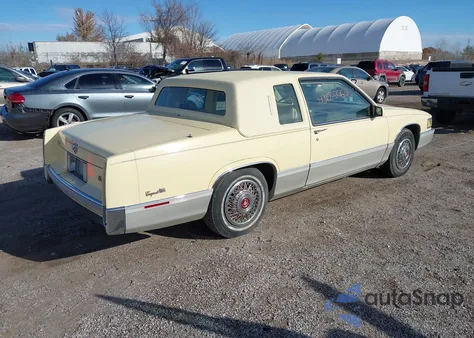 1989 Cadillac Deville from USA, damaged, VIN 1G6CD1157K4249430